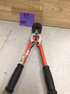 lot 66 image: H.K. Porter 24 in. PowerPivot Center Cut Double Compound Action Bolt Cutter Open box