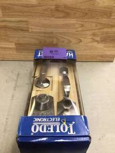 lot 80 image: TOLEDO Electronic Door Handleset Open box