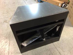 lot 108 image: Universal Radiant Zero Clearance 36 in. Ventless Dual Fuel Fireplace Insert by Pleasant Hearth Customer Returns See Pictures
