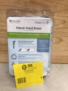 Brondell CleanSpa Easy Hand Held Bidet Sprayer in Chrome Open box