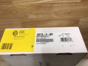 KOHLER Forte 8 in. Widespread 2-Handle Low-Arc Bathroom Faucet in Vibrant Brushed Nickel with Sculpted Lever Handles