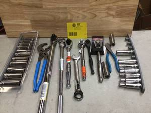 Lot of husky garage tools open box