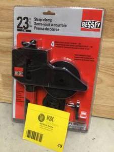 BESSEY 23 ft. Variable Angle Strap Clamp Open box