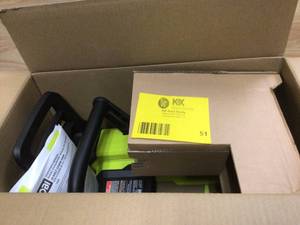 RYOBI ONE 18V 10 in. Cordless Battery Chainsaw (Tool Only) Open box