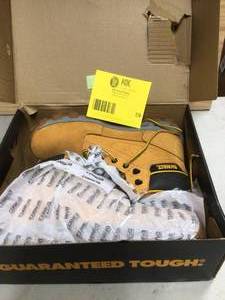 DEWALT Mens Halogen 6 Work Boots - Steel Toe - Wheat Size 11.5(M) Open box