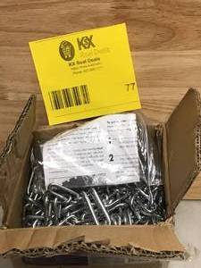 OAKTEN 16 in. x 7.5 in. x 8 & 18 in. x 8.5 in. x 8 in. Zinc Plated Chains Snow Tire Chains Replaces Peerless 1060456 (Set of 2)