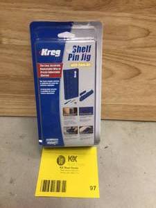 Kreg 5 mm Shelf Pin Jig Open box