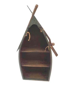 lot 2 image: canoe bookshelf