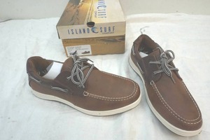 lot 59 image: mens Island Surf size 10 loafers-new