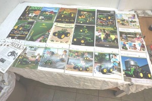 lot 98 image: John Deere toy catalogs
