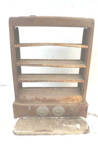 lot 119 image: vintage automotive display rack