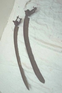 lot 120 image: antique sickles