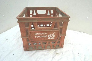 lot 125 image: Marigold Farms milk crate