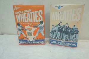 lot 142 image: Minnesota Twins Wheaties boxes