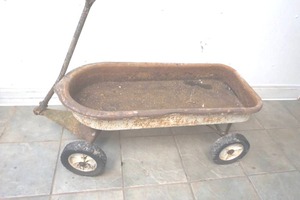 lot 176 image: antique wagon