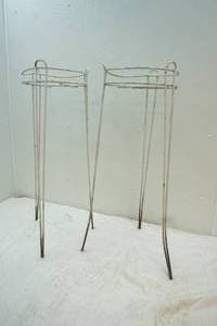 lot 251 image: metal plant stands