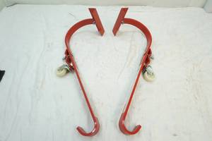 lot 254 image: Qual-craft ladder hook with wheels