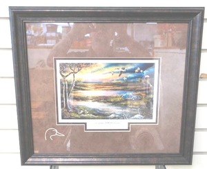 lot 272 image: framed and matted J.D. Speltz print