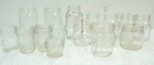 lot 300 image: Mason jars
