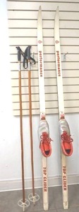 lot 310 image: Performance Top Glider cross-country skis with poles