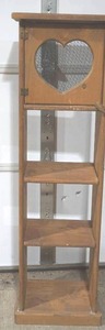 lot 314 image: kitchen pantry heart shelf