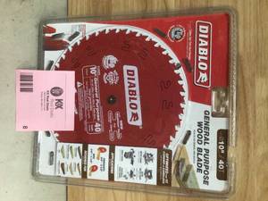 Diablo Tools D1040X 10 in. x 40 Tooth General Purpose Saw Blade