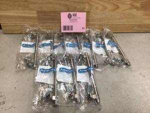 Amerock Davenport 6-516 in (160 mm) Center-to-Center Satin Nickel Drawer Pull ( 10 units) open box