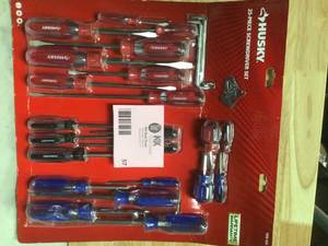 Husky Variety Screwdriver Set (25-Piece)