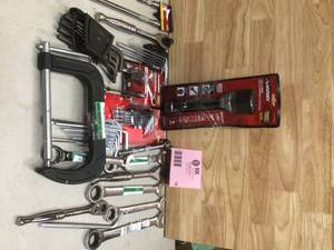 Lot of assorted husky tools open box