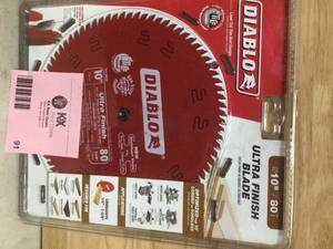 DIABLO 10 in. x 80-Tooth Ultra Finish Circular Saw Blade
