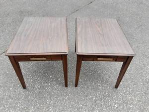 Pair Of Mersman End Tables 26x19x20