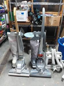 2-Kirby Upright Vacuums With Attachments (Both Work)
