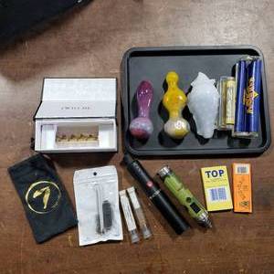 Lot Of Smoking Paraphernalia