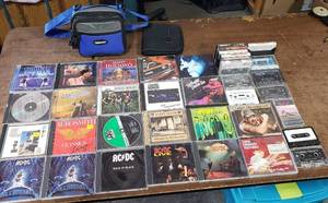 20 CDs, Cassettes, 2-Storage Cases