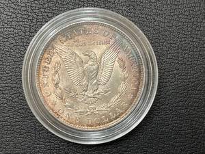 lot 101 image: 1921 Morgan Dollar Toned