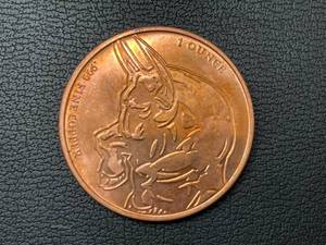 lot 16 image: 1 Ounce .999 Fine Copper Round