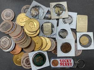 lot 47 image: Lot of Tokens