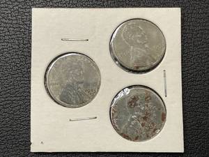 lot 51 image: 1943 Steel Cents