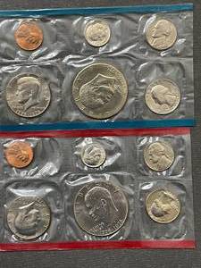 lot 60 image: 2 - 1976 Uncirculated Sets