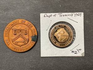 lot 66 image: Department of the Treasury Tokens
