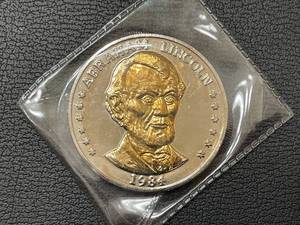 lot 78 image: 1984 Abraham Lincoln Token
