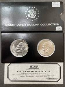 lot 98 image: 1974 Ike Dollars Uncirculated