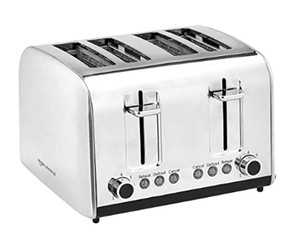 lot 17 image: NEW Amazon Commercial 4-Slice Toaster