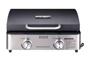 lot 21 image: NEW Monument Grills Portable Flat Top Propane Gas Grill