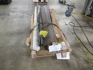 lot 619 image: Pallet of Store Overstock, Returns, Missing Parts, floor trims, and Damaged Products