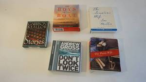 lot 53 image: Lot of five audio Books