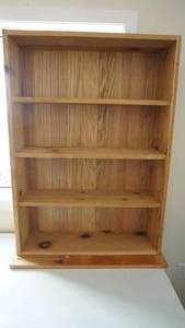 lot 286 image: Solid book shelf