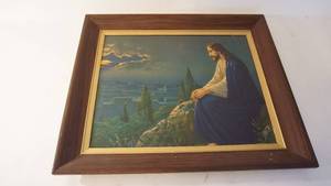 lot 326 image: Beautiful religious print