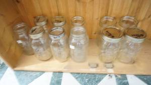 lot 339 image: Canning jars