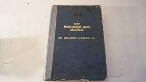 lot 366 image: 1922 Montgomery Ward catalog